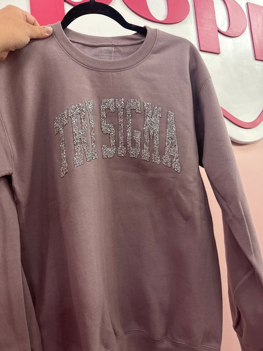 Sigma Sigma Sigma Glitzy Girl Sweatshirt