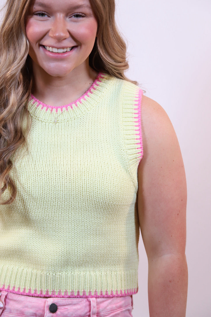 Lemonade Sweater Tank