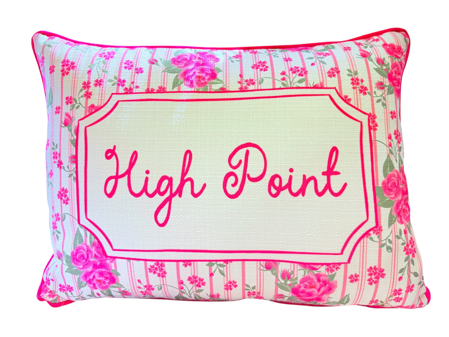 Rose Cluster Pillow - HIGH POINT