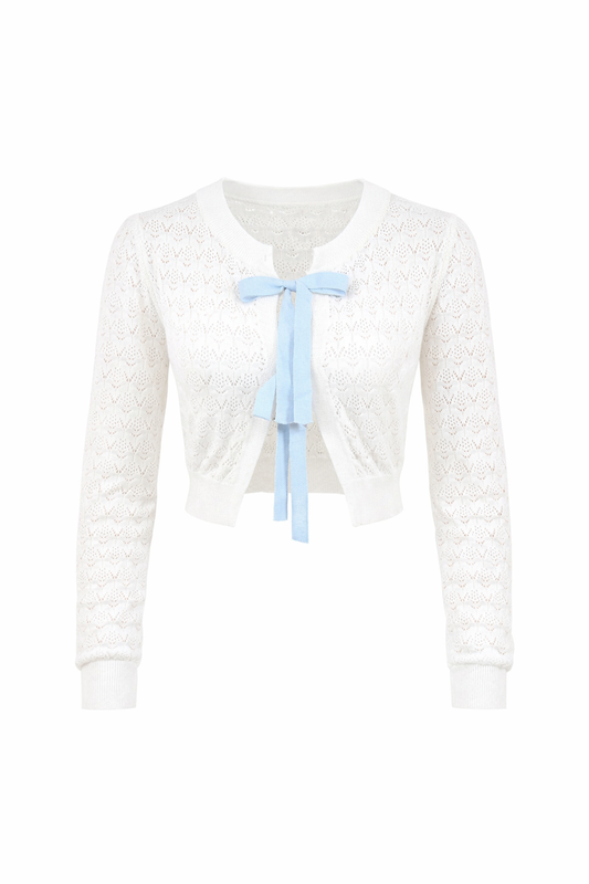 Iris Bow Cardigan