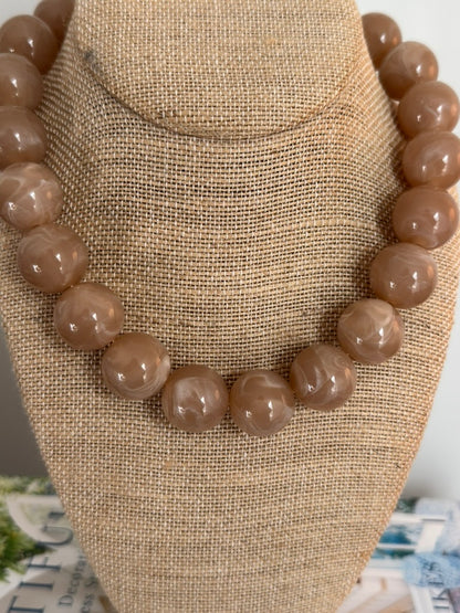 Lydia Necklace: Café