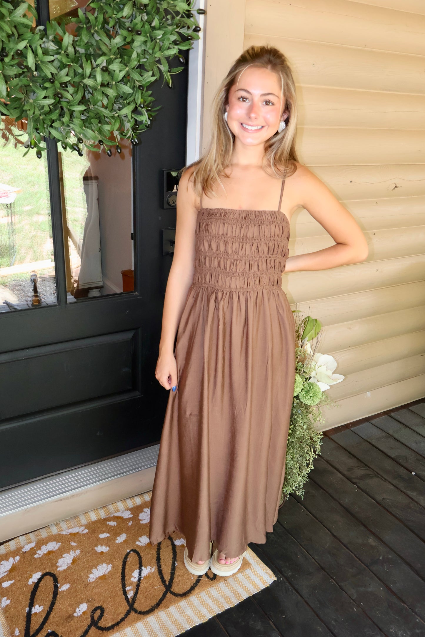 Tan Lines Maxi Dress