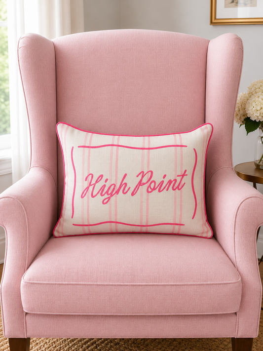 HP Stripe Pillow