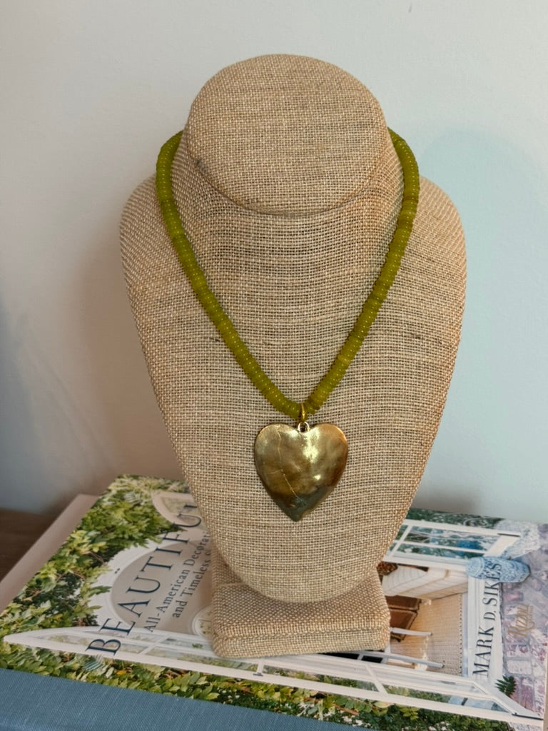 Olive You Necklace