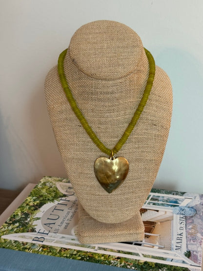 Olive You Necklace