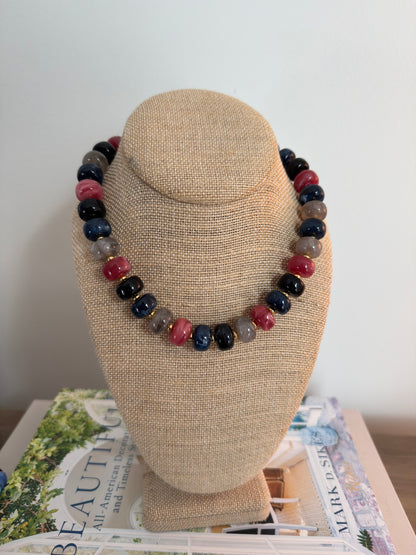 Bliss Necklace: Fall Multi