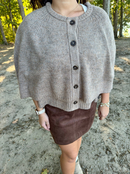 Chloe Cape/Cardigan