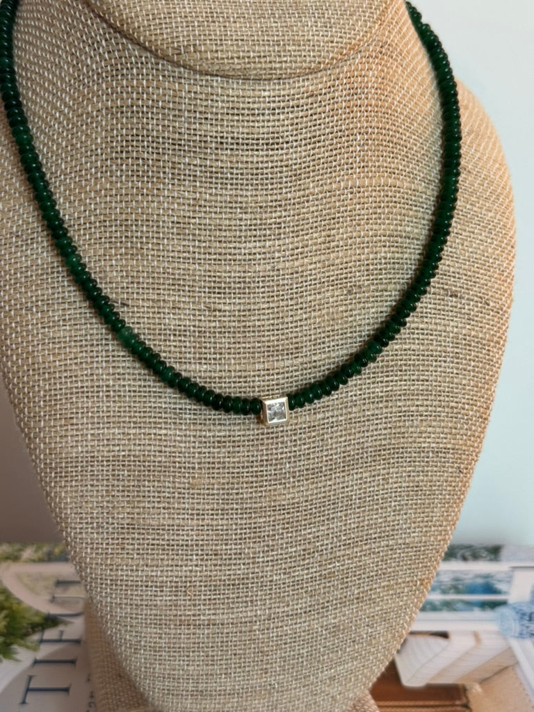 Cara Necklace: Forest