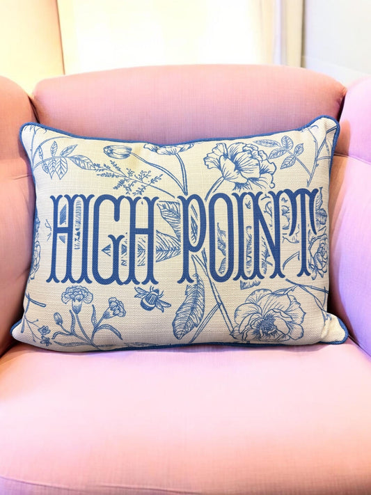 Blue Victorian HP Pillow