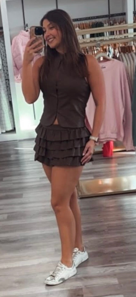 Alisha Faux Leather Set