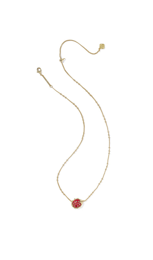 Ladybug Pendant Necklace
