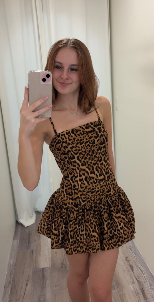 Love Poem Leopard Dress