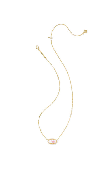 ELISA PAVE PENDANT NECKLACE “LOVE”