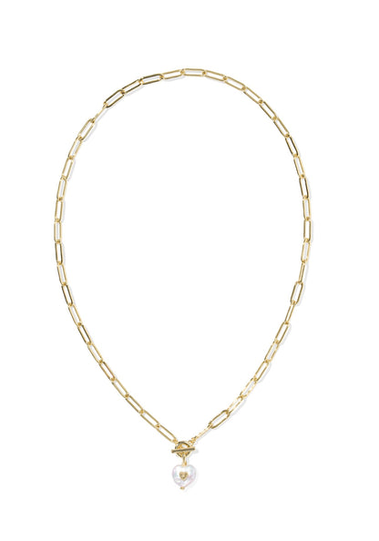 SASHA HEART SHORT PENDANT NECKLACE