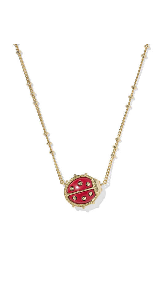 Ladybug Pendant Necklace