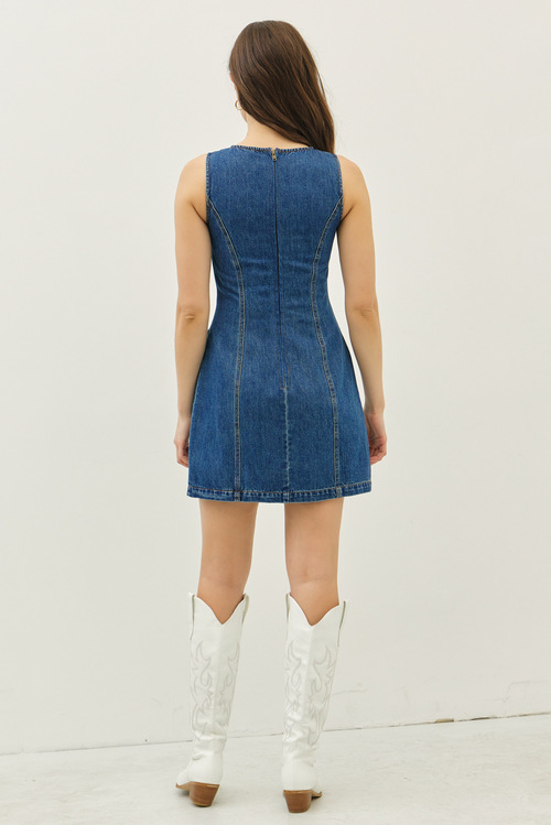 Denim Mini Dress