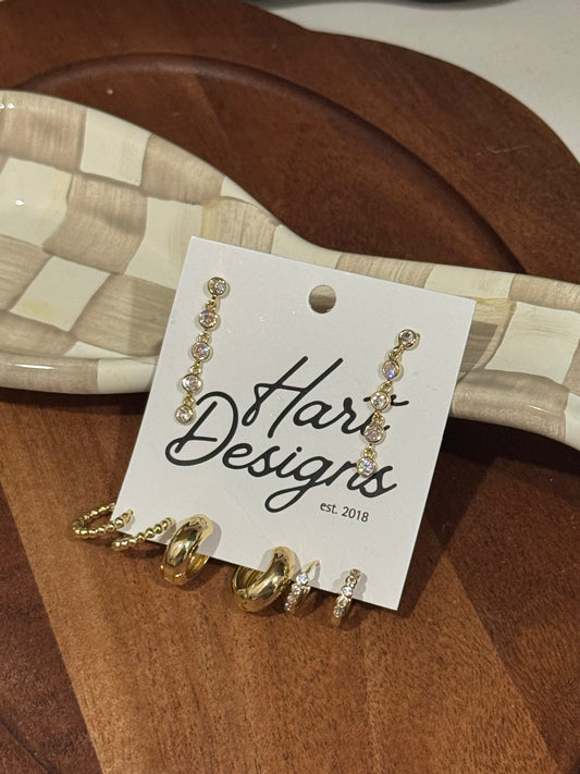 Duster & Hoop Earring Pack