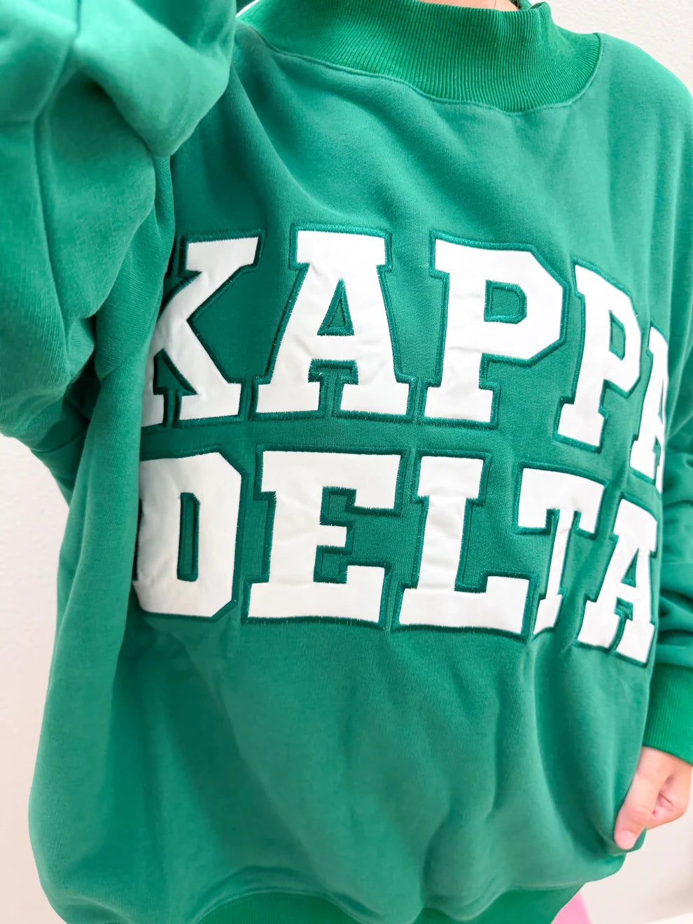 Kappa Delta Block Letter Sweatshirt
