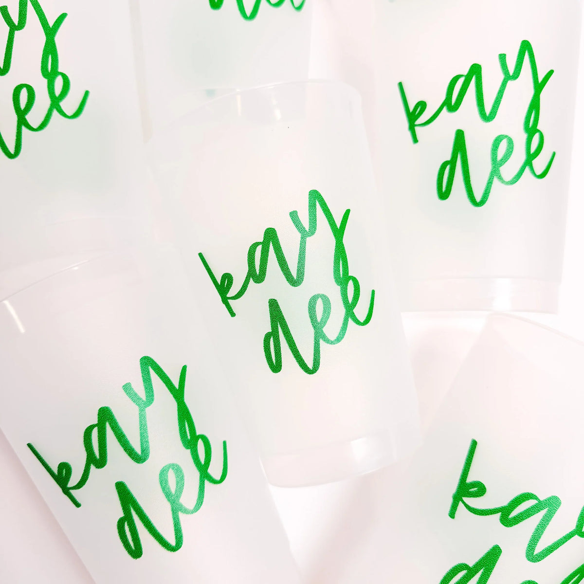 Script Frost Sorority Cup