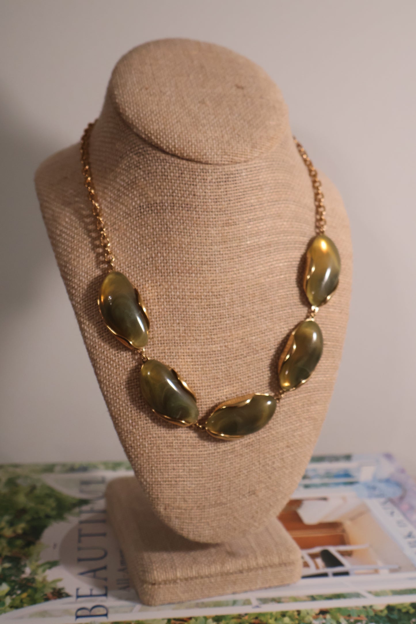 Olive Branch Necklace