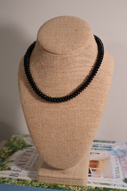 Jasper Necklace: Midnight