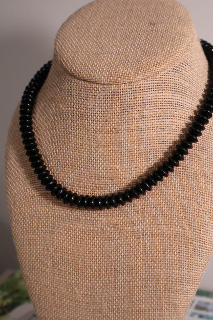 Jasper Necklace: Midnight