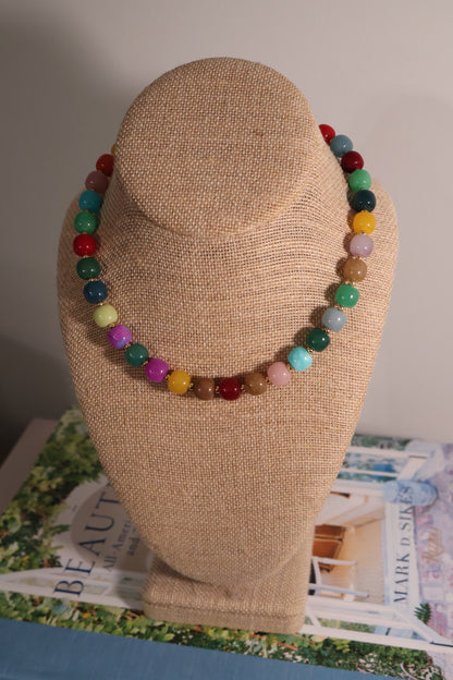Jackie Necklace: Colorful