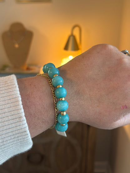 Seaside Bracelet: Teal