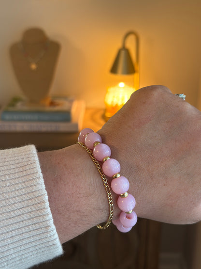 Seaside Bracelet: Pink