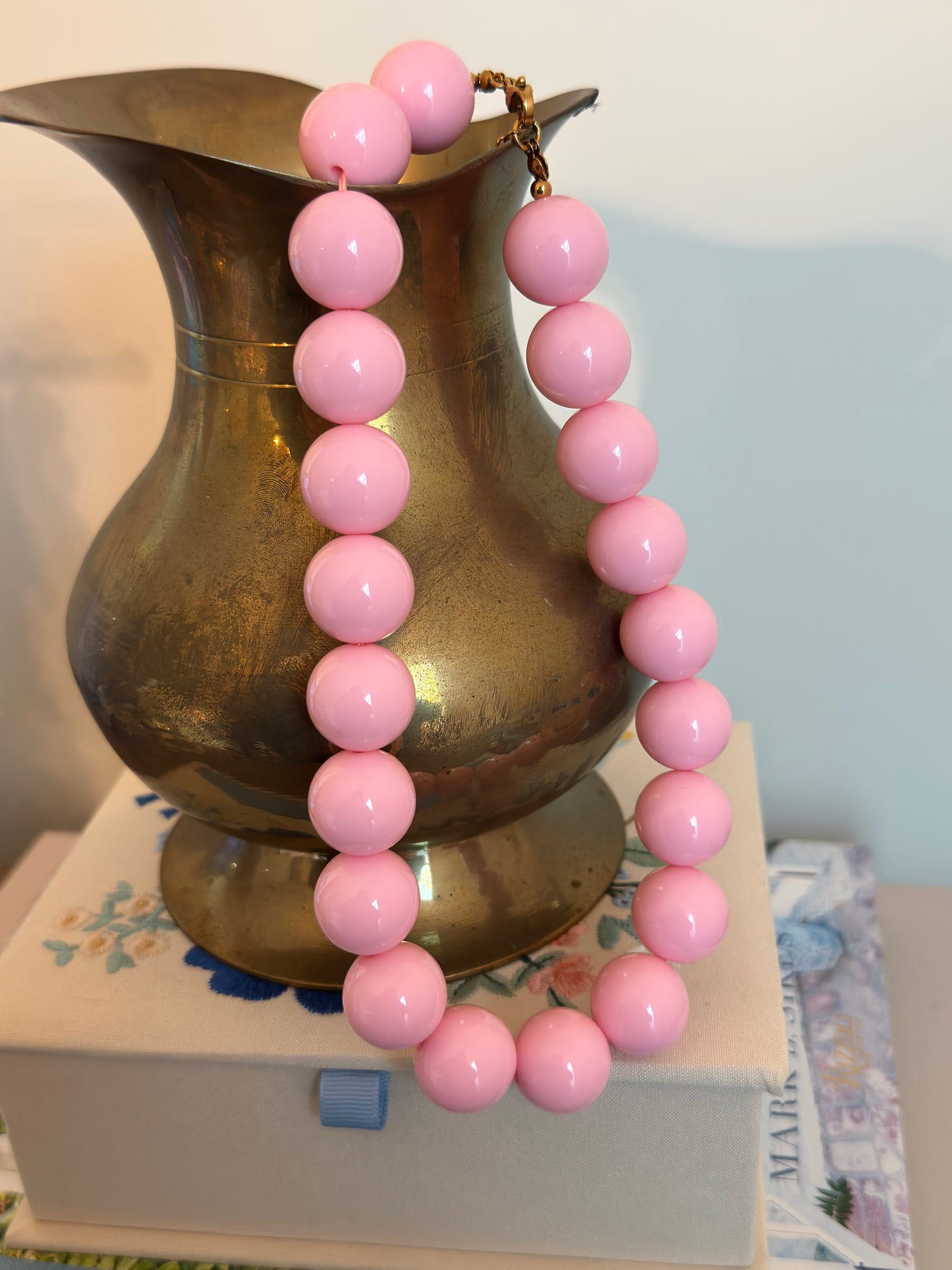 Lydia Necklace: Pink
