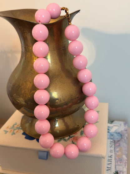 Lydia Necklace: Pink