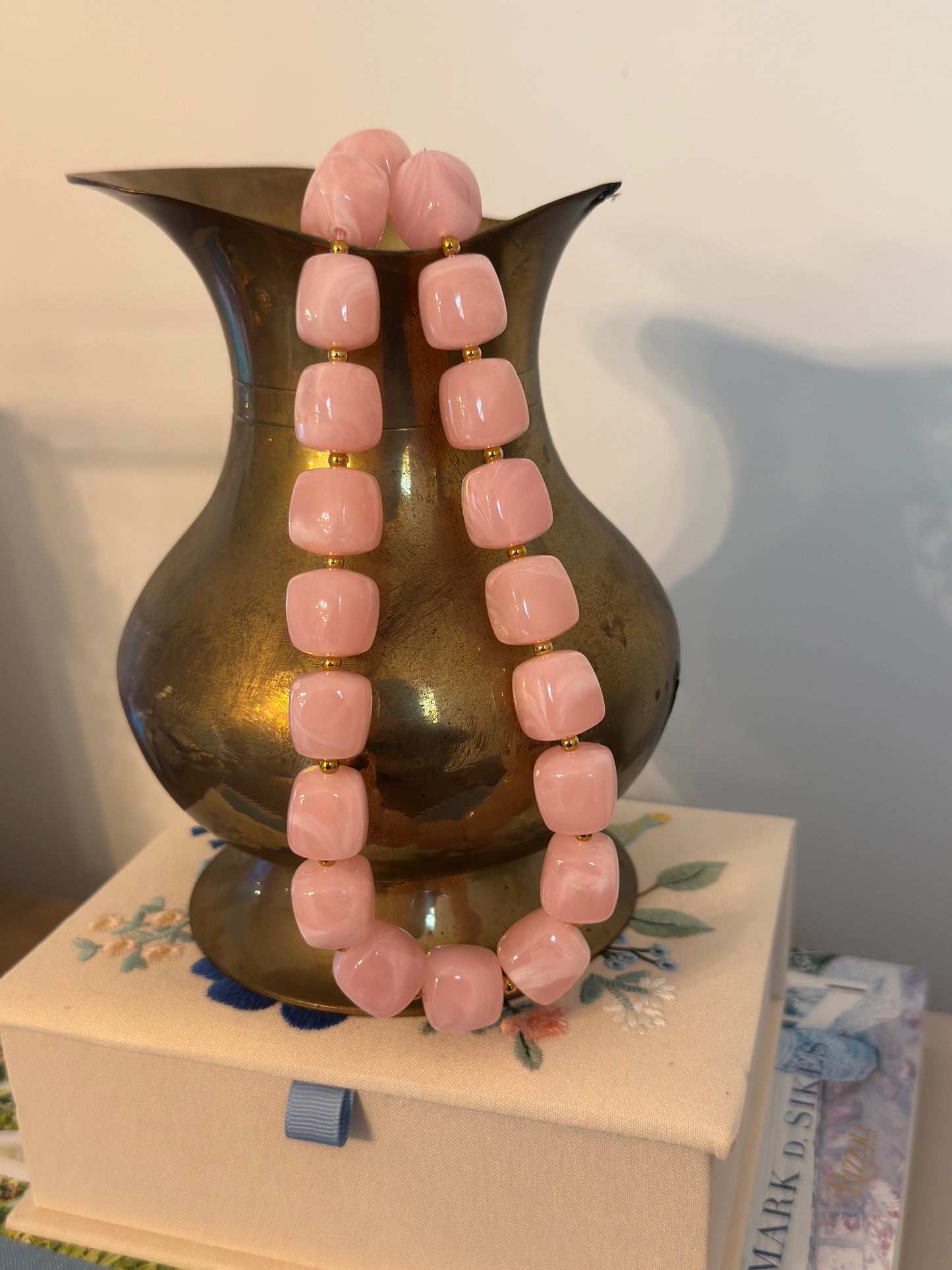 Harper Necklace - Peach