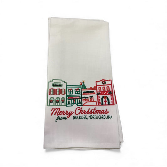 City Christmas Towel