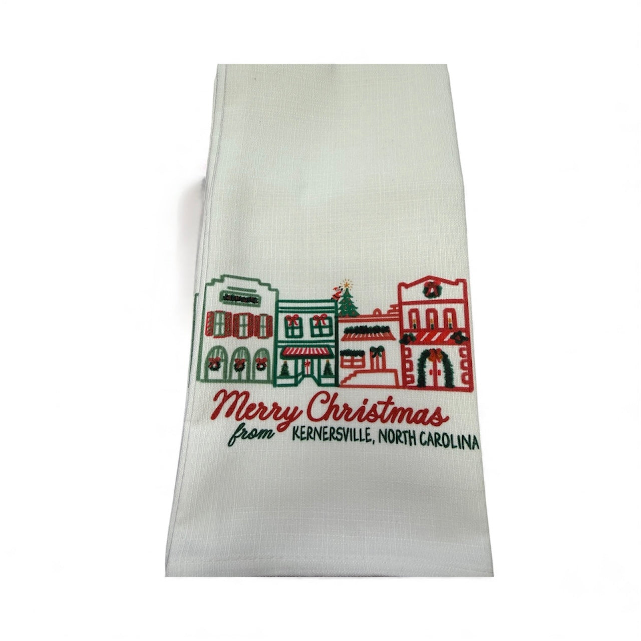 City Christmas Towel