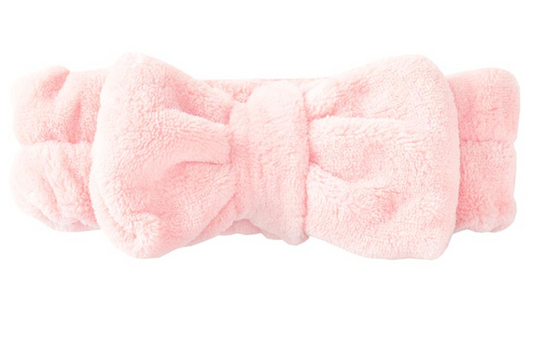 Plush Spa Headband- PINK