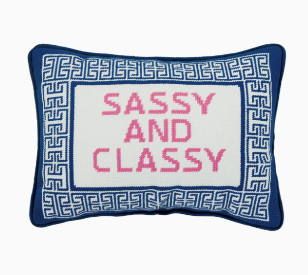 Sassy & Classy Pillow