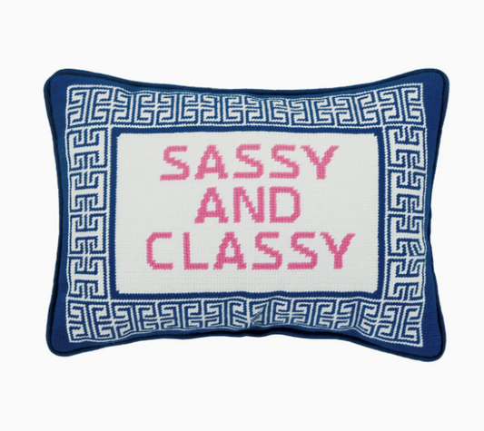 Sassy & Classy Pillow