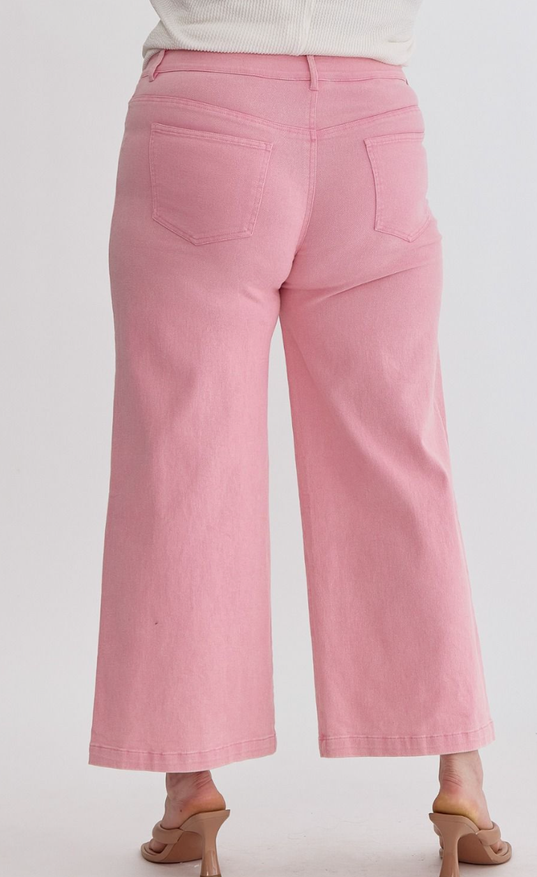 Lauren Curvy Pink Pant
