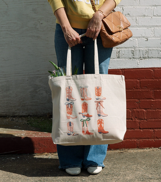 Boots and Bows Tote