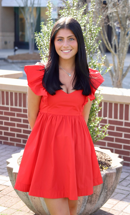 Ruffled Frenzy Dress