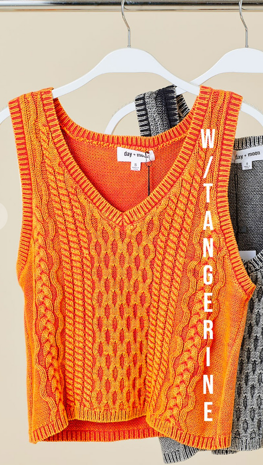 Pumpkin Spice Sweater Tank