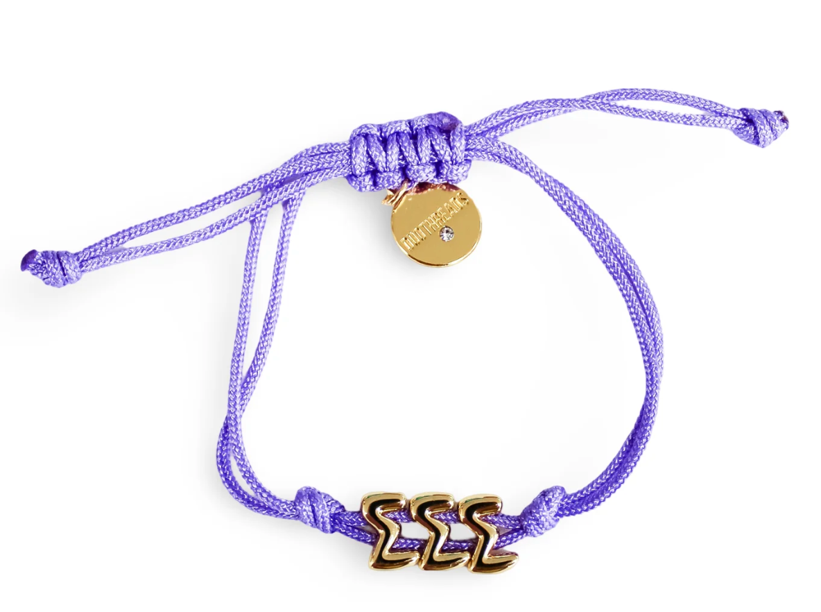 Sorority Cord Bracelet