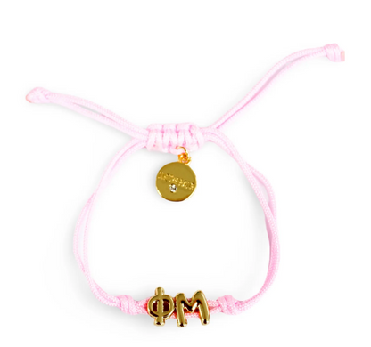 Sorority Cord Bracelet