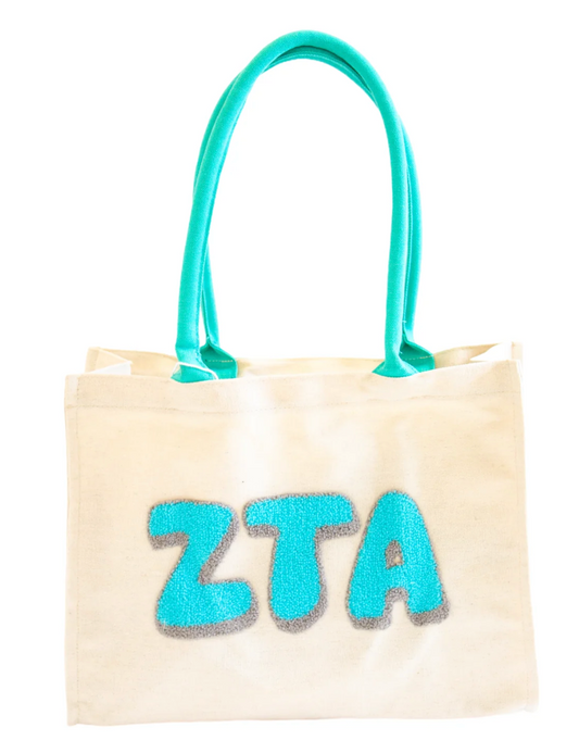 Sorority Chenille Tote