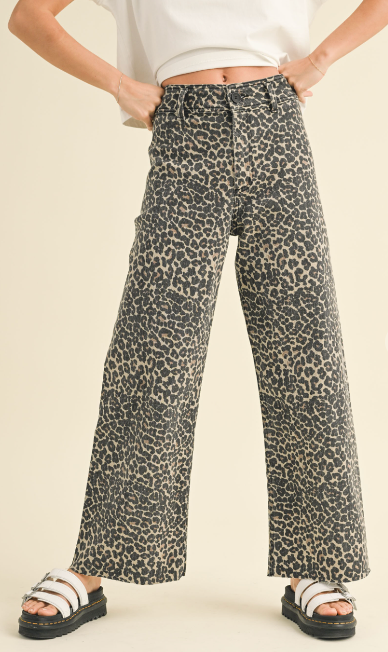 Leopard Print Pant