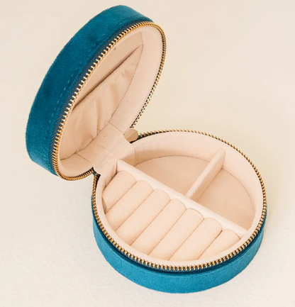 Round Jewelry Case