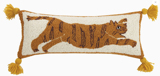 Tiger Hook Pillow