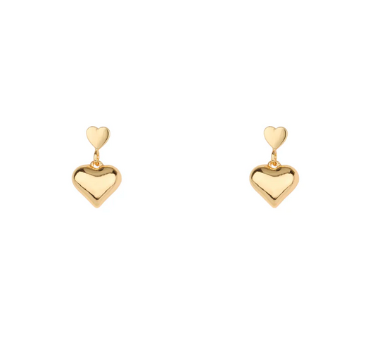 Heart Studs