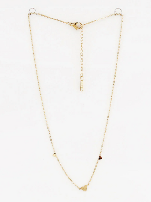 Triple Heart Necklace