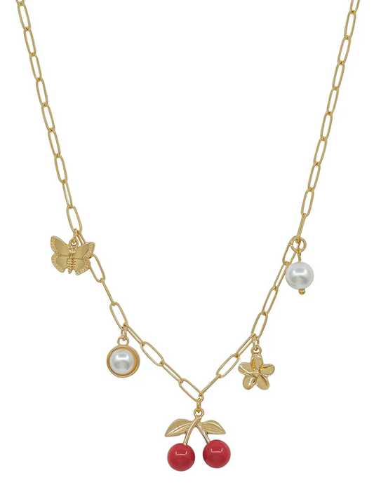 Cherry Charm Necklace